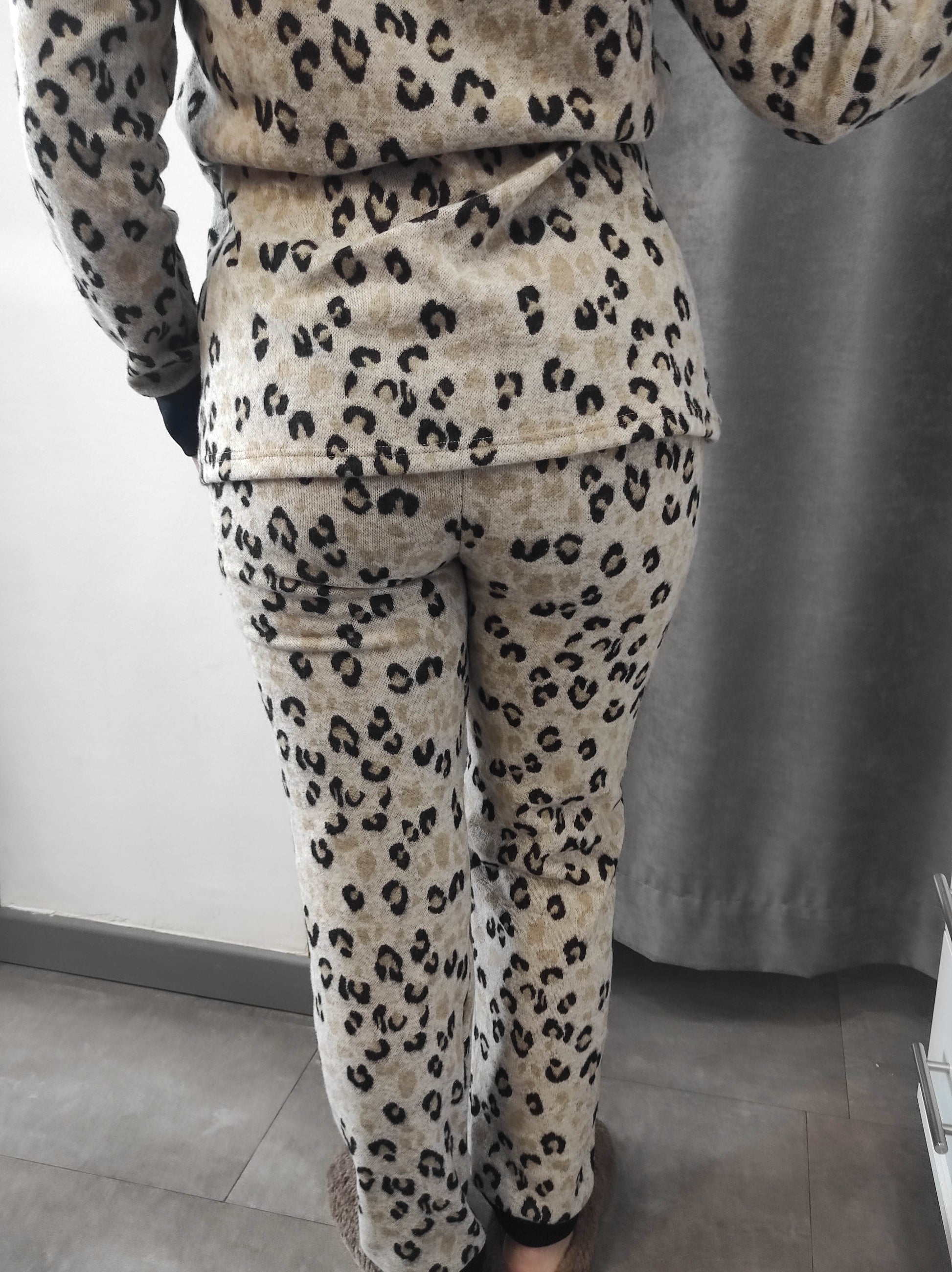 Leopard printed pajamas - Nadia Lingerie