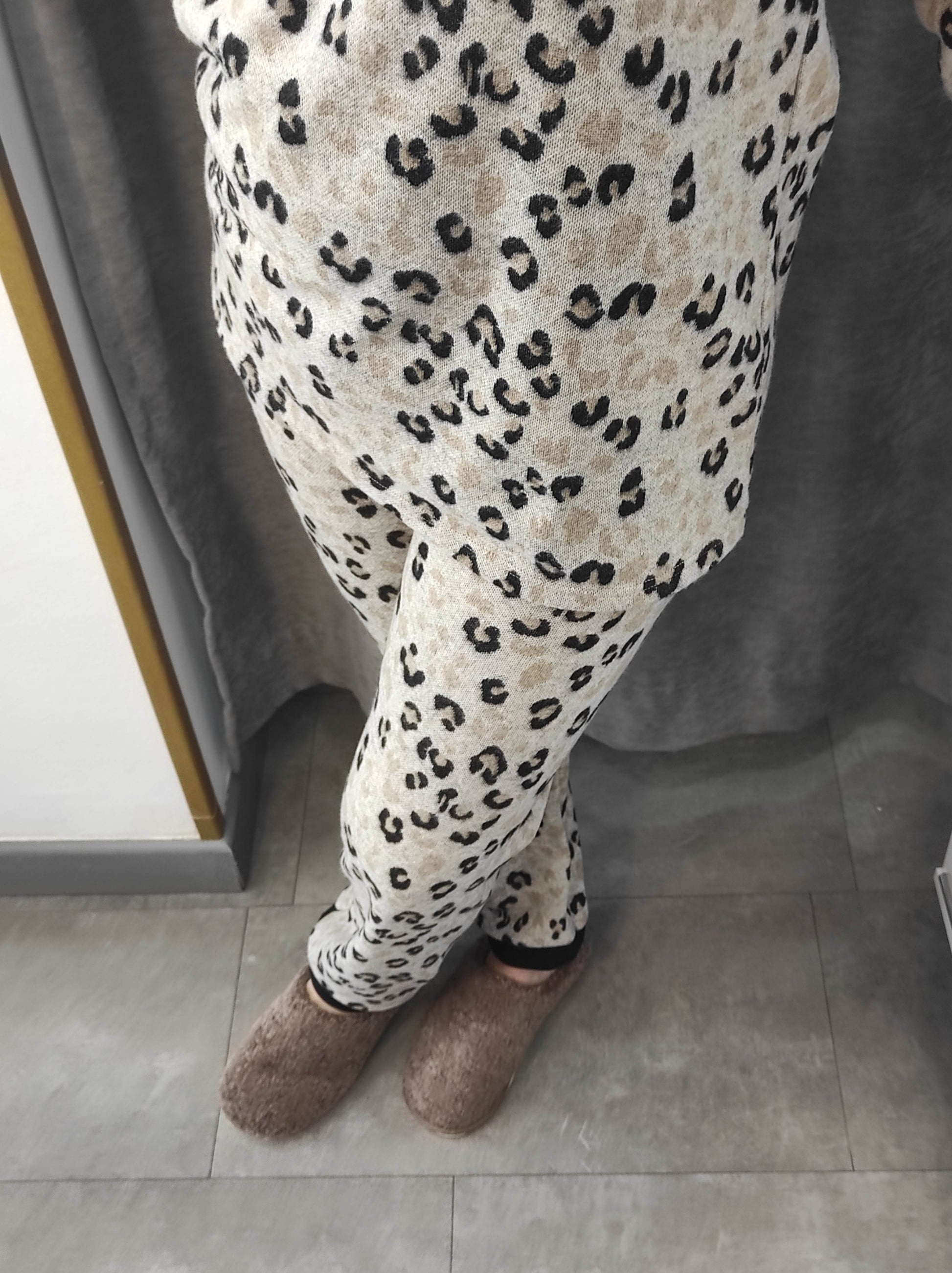 Leopard printed pajamas - Nadia Lingerie