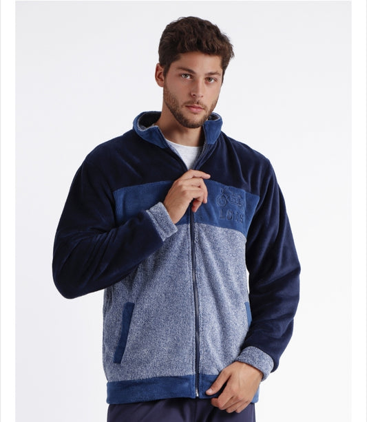 Ανδρική Ρόμπα Lois με φερμουάρ - Nadia Lingerie