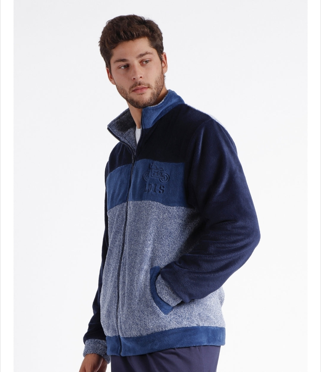 Ανδρική Ρόμπα Lois με φερμουάρ - Nadia Lingerie