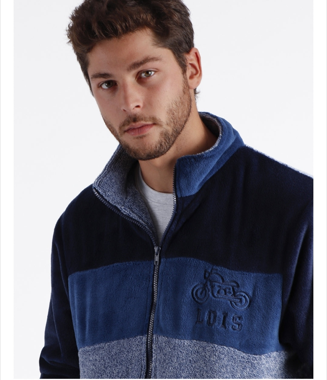 Ανδρική Ρόμπα Lois με φερμουάρ - Nadia Lingerie