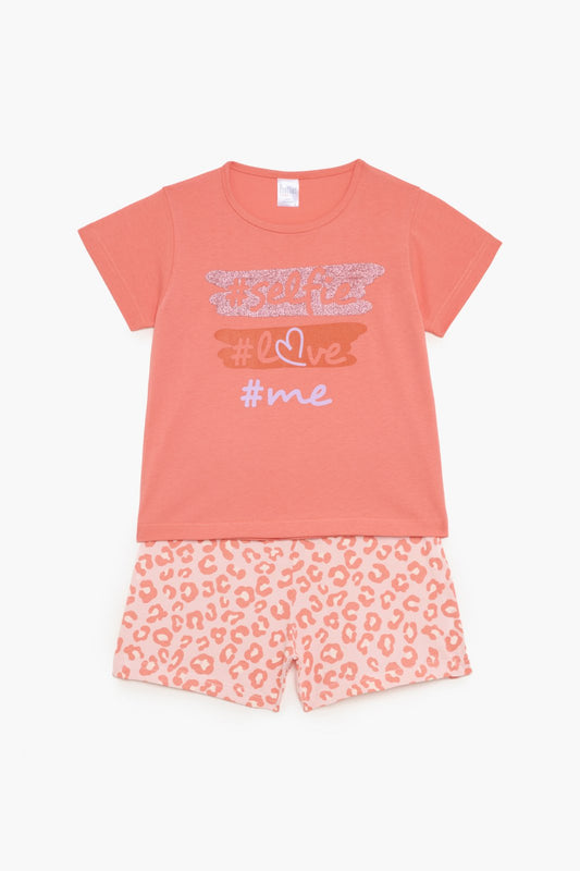 Παιδική πυτζάμα κορίτσι Love me - Nadia Lingerie