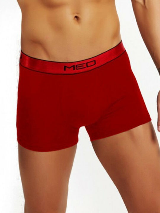 Med Logan Ανδρικό Μποξεράκι Κόκκινο - Nadia Lingerie