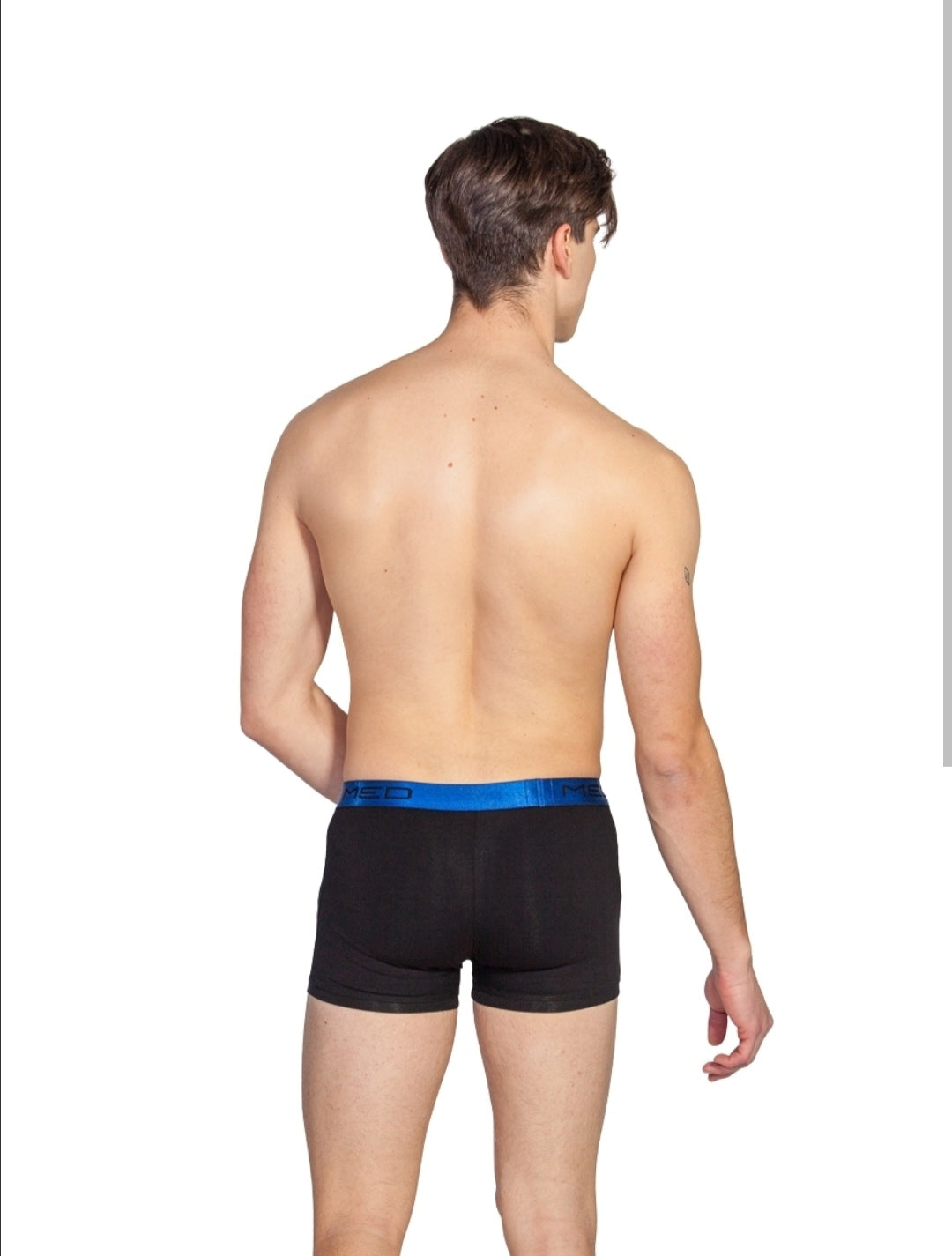 Med Logan boxer - μπλε λάστιχο - Nadia Lingerie