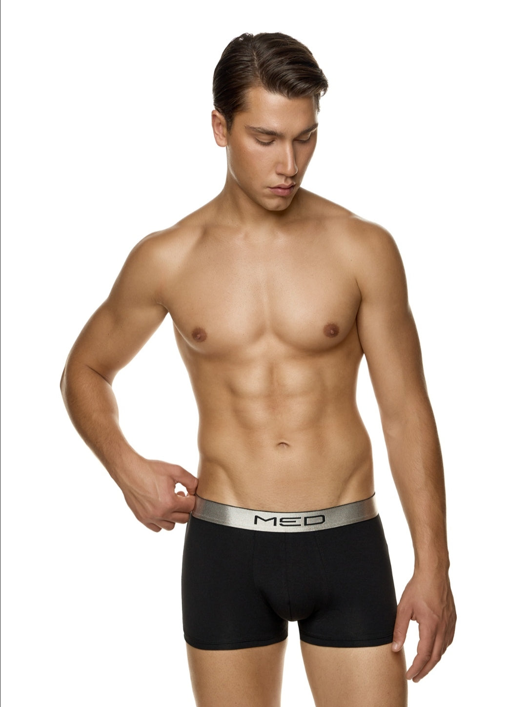 Med Logan boxer - μεταλλικό λάστιχο - Nadia Lingerie