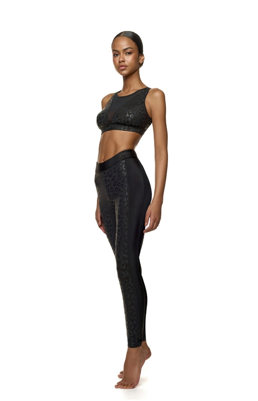 Κολάν αθλητικό λεοπάρ Med - Nadia Lingerie