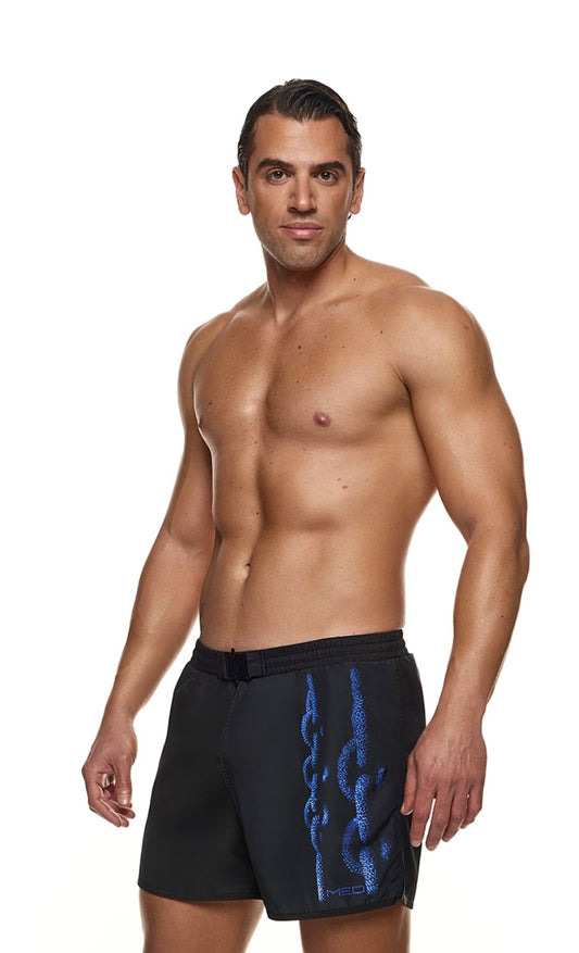 Ανδρικό μαγιό Med με αλυσίδες - Nadia Lingerie