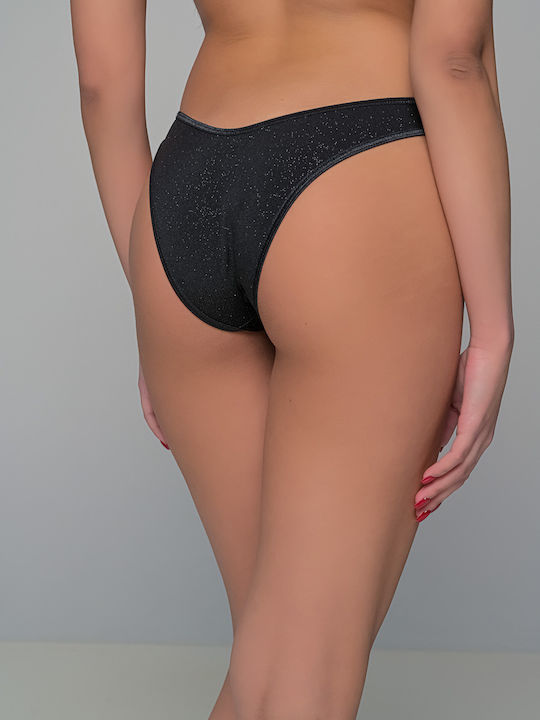 Milena by Paris Γυναικείο Brazil Μαύρο - Nadia Lingerie