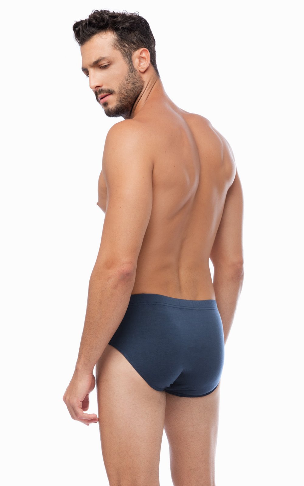 Minerva σετ 2 σλιπ σε μπλέ χρώμα - Nadia Lingerie