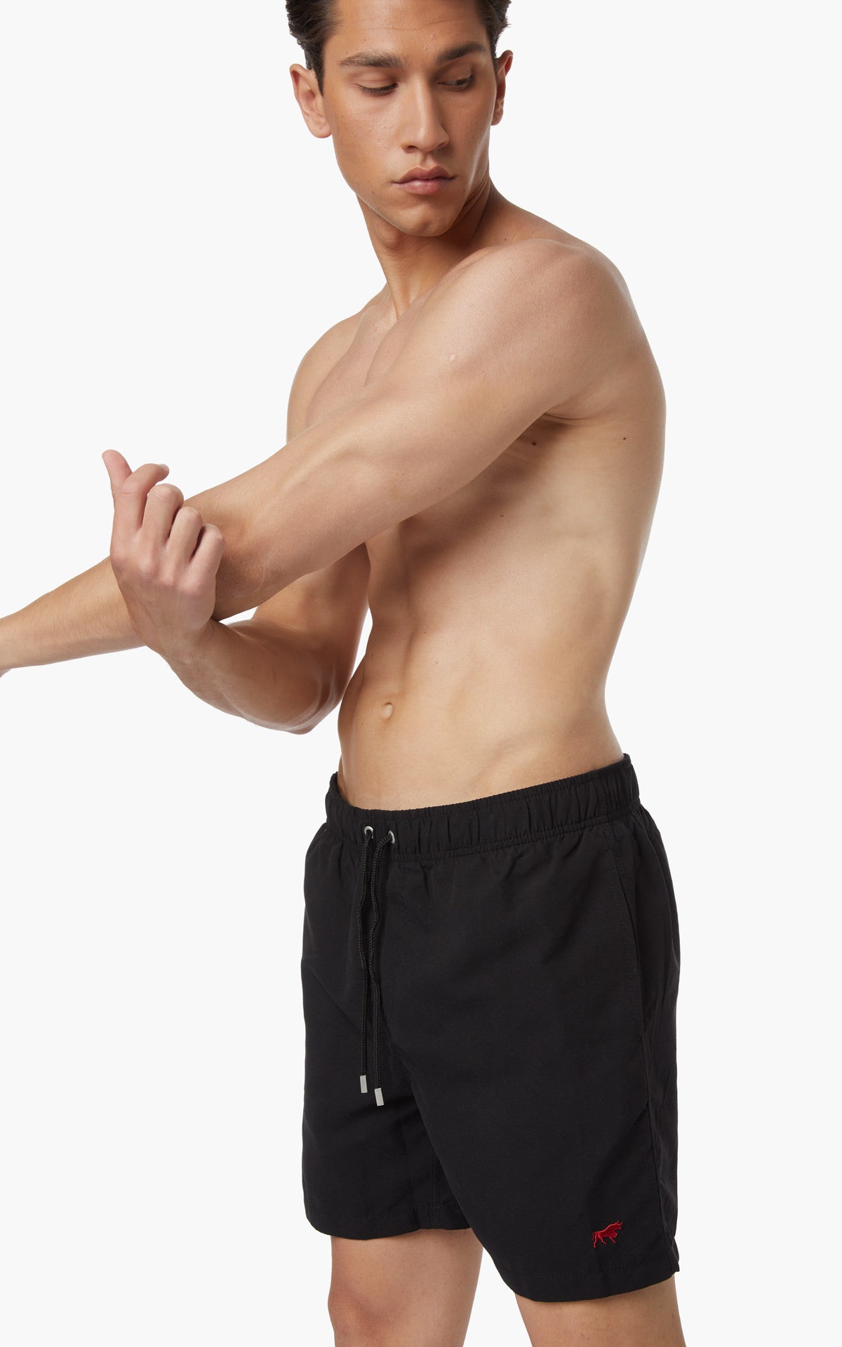 Minerva Μονόχρωμο Ανδρικό Μαγιό (Χακί / Μαύρο) - Nadia Lingerie