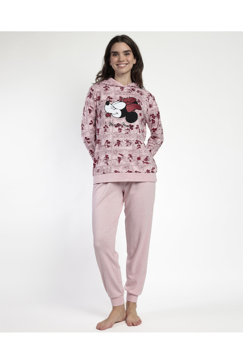 Πιτζάμε γυναικείες Minnie - Nadia Lingerie