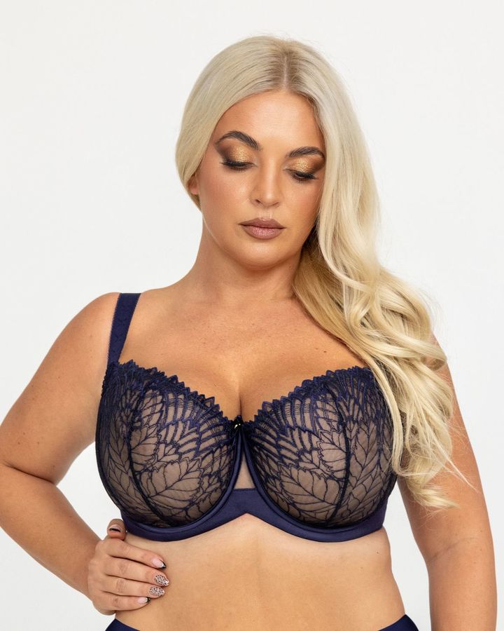Moonlight half cup bra Krisline - Nadia Lingerie