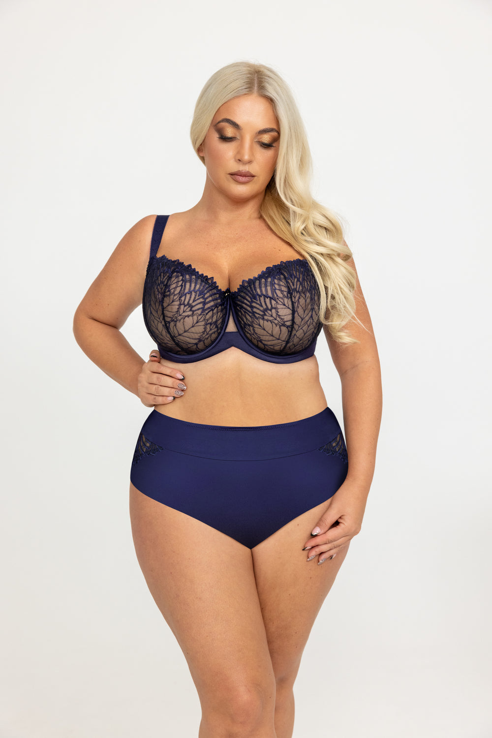 Moonlight half cup bra Krisline - Nadia Lingerie