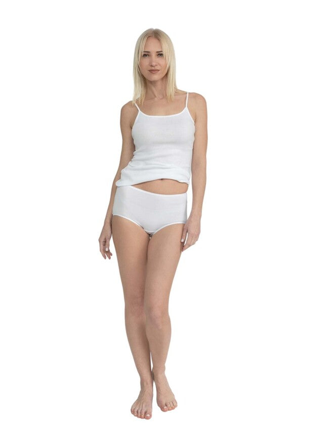 NINA CLUB| Γυναικείο κυλοτακι ψηλόμεσο Midi - Σετ των 2 - Nadia Lingerie