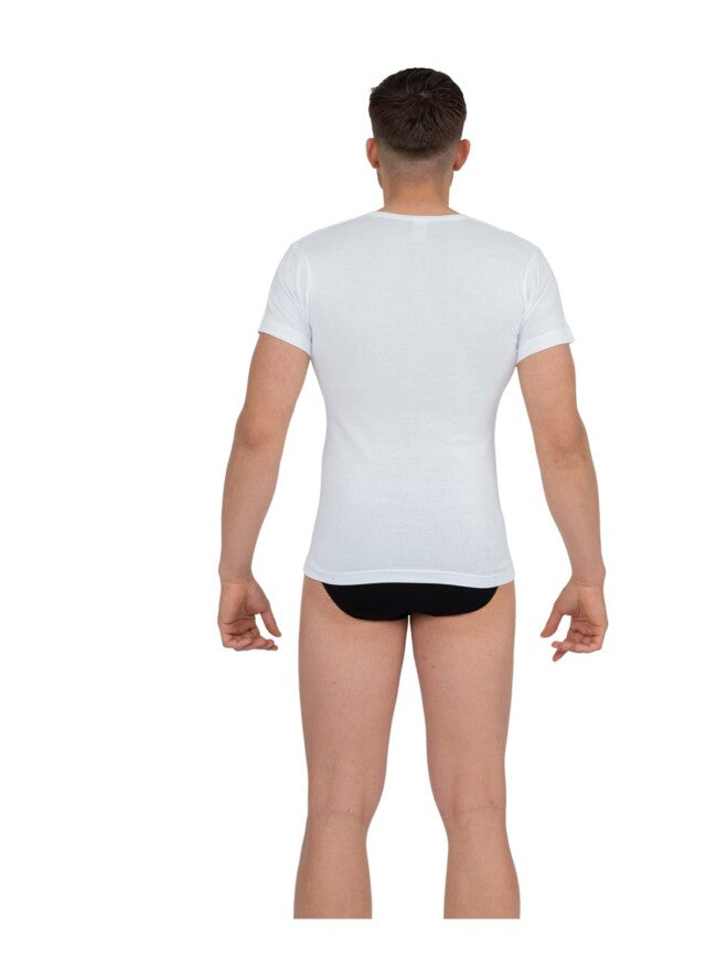 NINA CLUB| Ανδρική κοντομάνικη φανέλα χωρίς ραφές - Nadia Lingerie