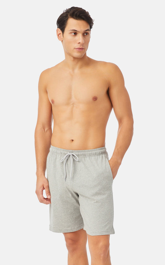 Βαμβακερή Ανδρική Βερμούδα με κορδόνι στη μέση & τσέπες - Nadia Lingerie
