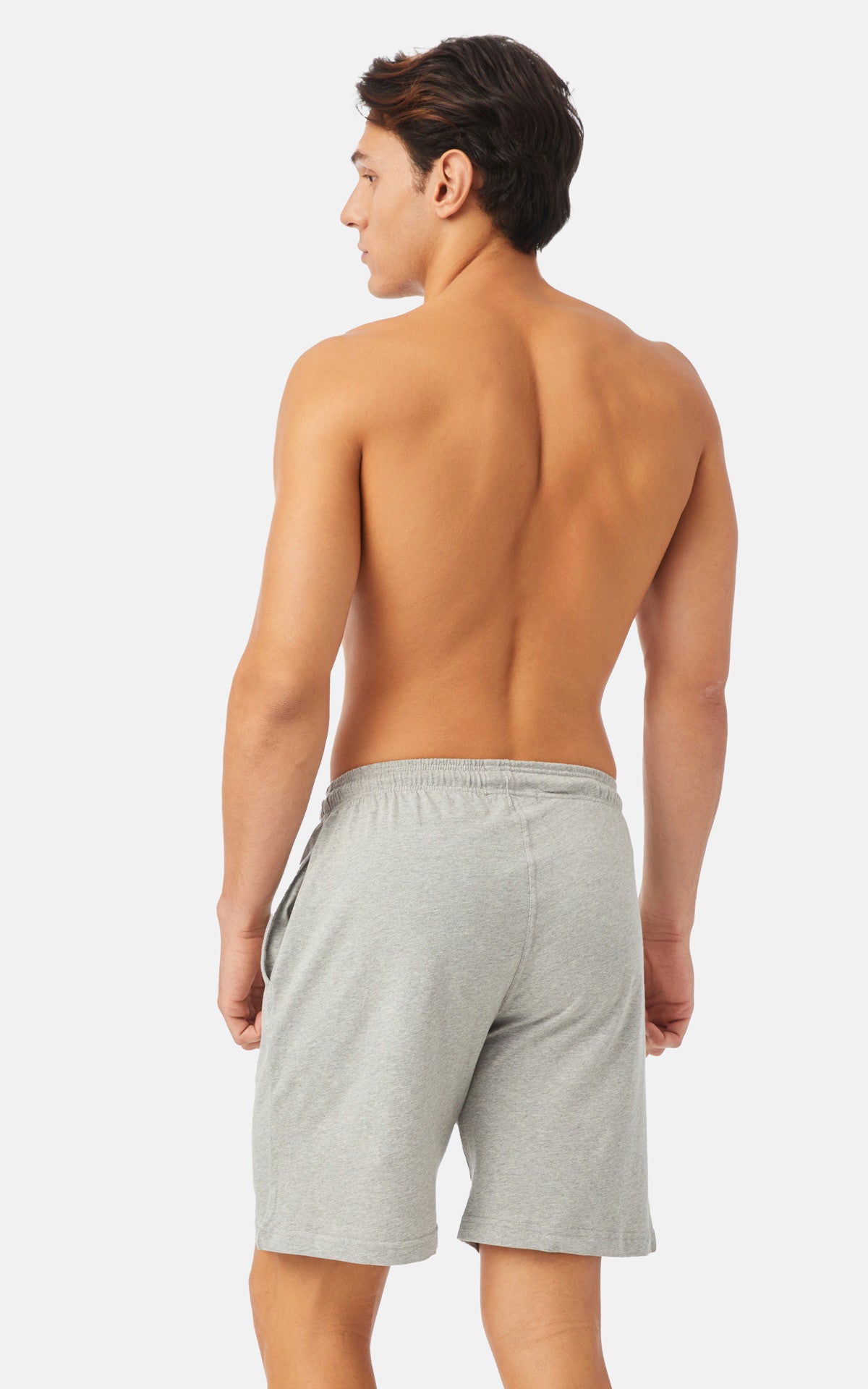 Βαμβακερή Ανδρική Βερμούδα με κορδόνι στη μέση & τσέπες - Nadia Lingerie