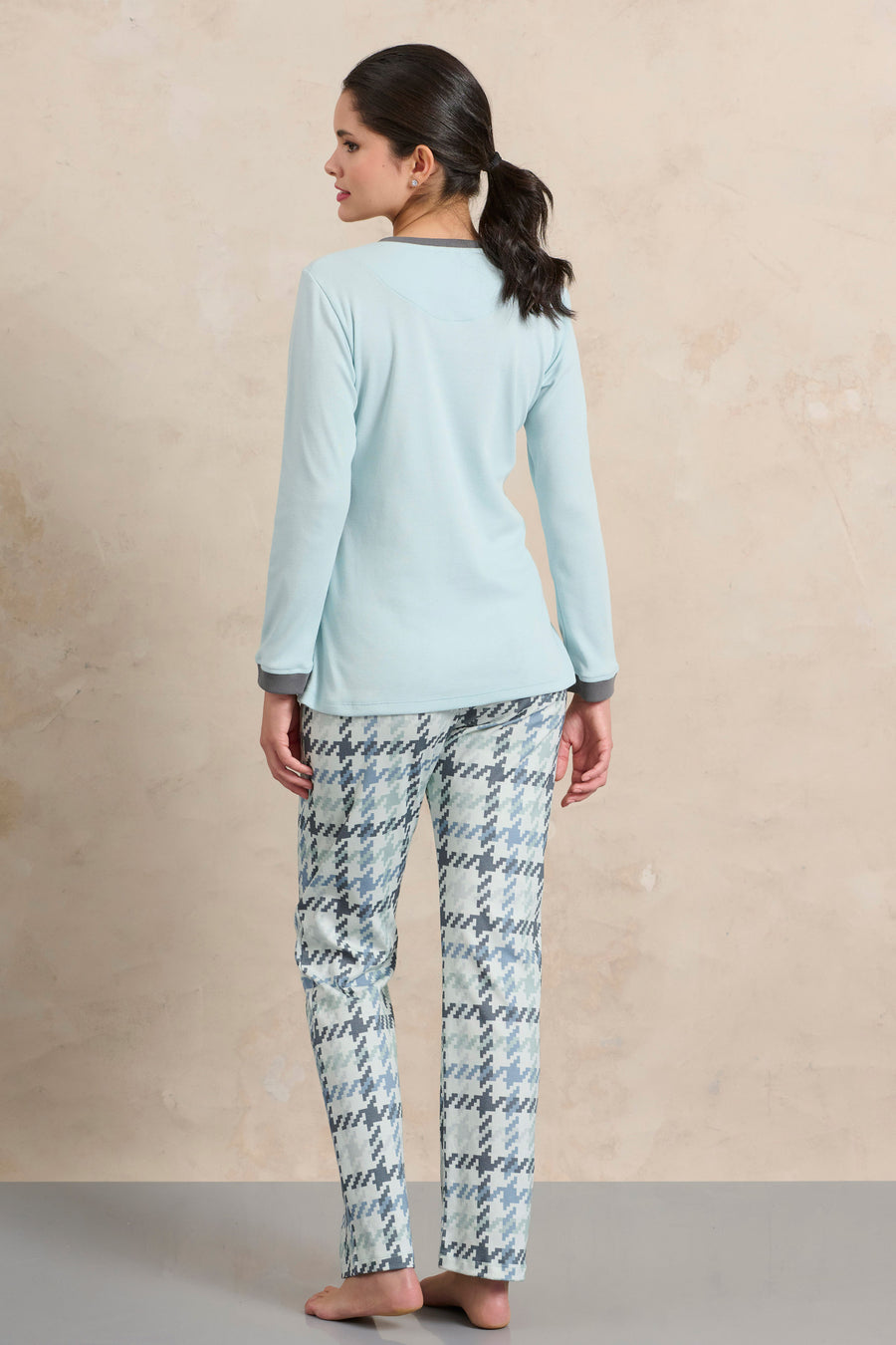 Πιτζάμες καρό πατιλέτα - Nadia Lingerie