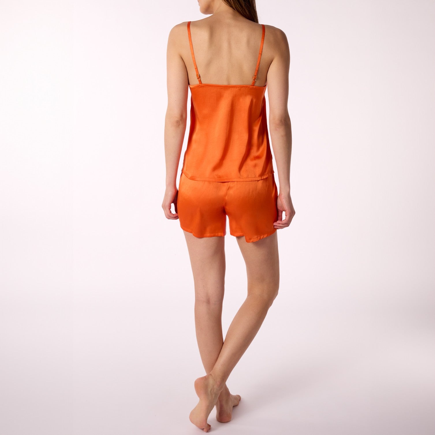 Σατέν σετ με σορτς - Nadia Lingerie