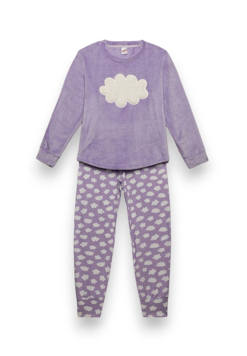 Πυτζάμα παιδική Φλις συννεφάκι - Nadia Lingerie