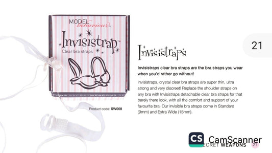 Διάφανες τιράντες - Nadia Lingerie