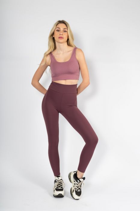 Μπορντό κολάν - Nadia Lingerie