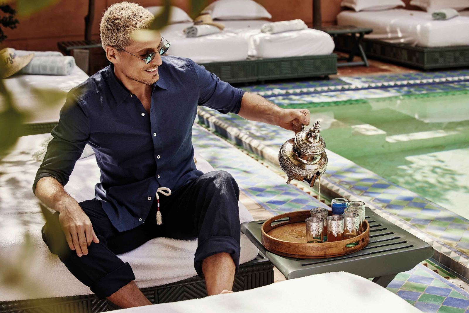 Λινό πουκάμισο ανδρικό - Nadia Lingerie