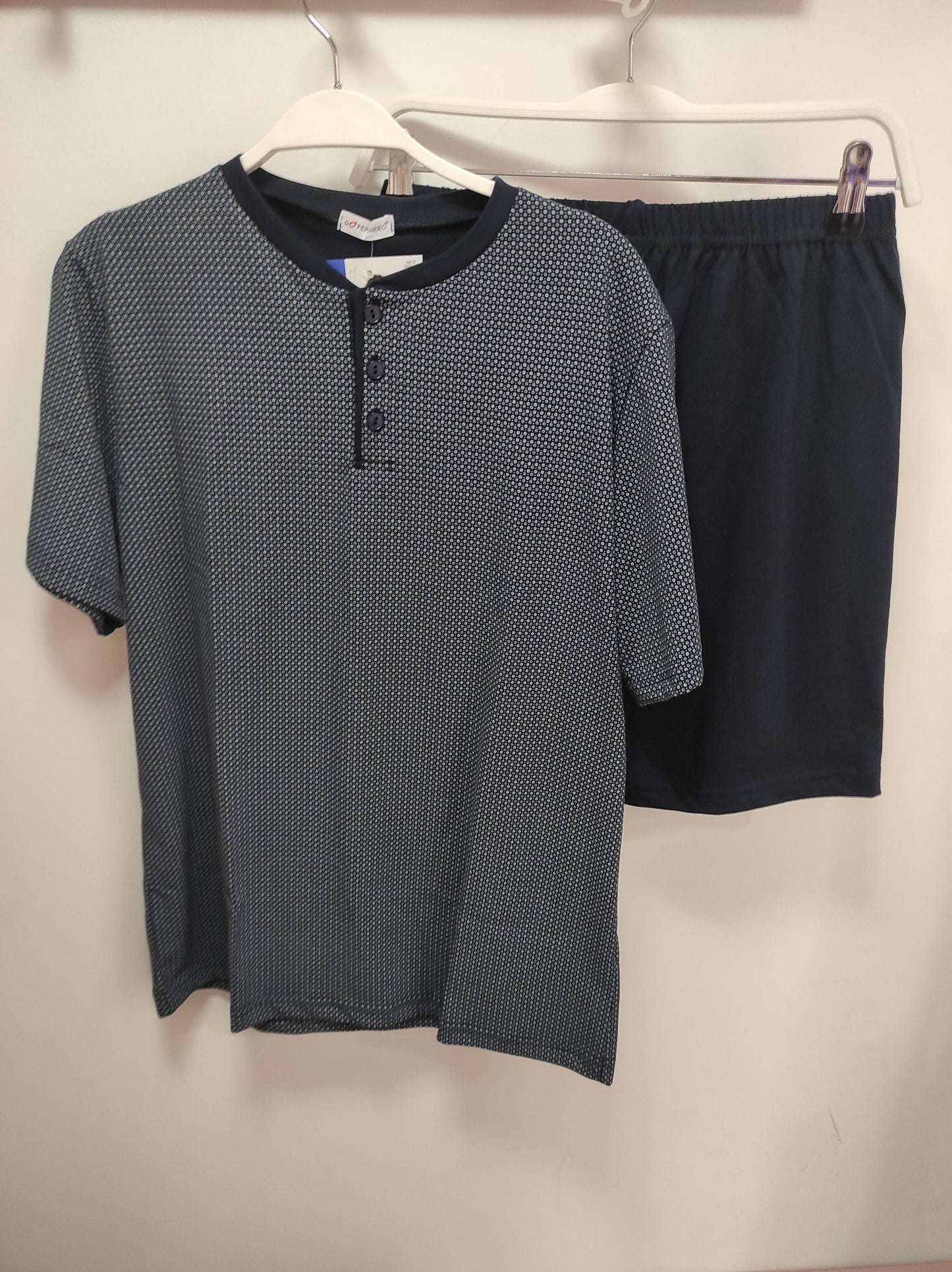 Ανδρικές πυτζάμες κοντομάνικες - Nadia Lingerie