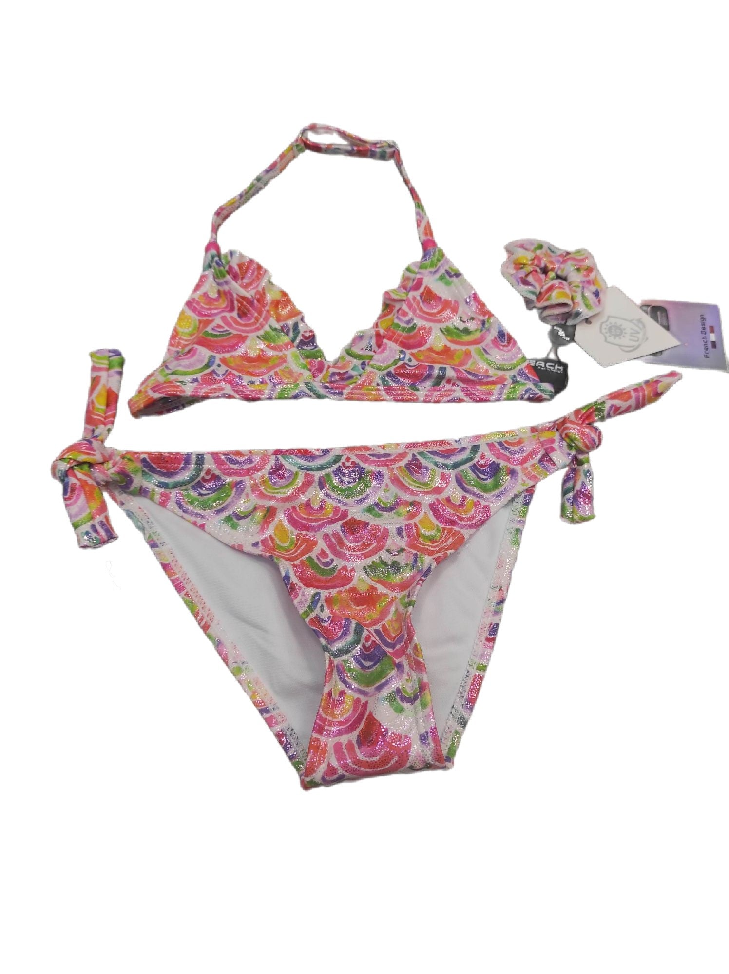 Παιδικό μαγιό για κορίτσι με γκλίτερ - Nadia Lingerie