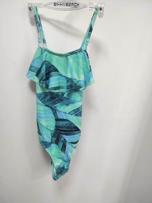 Ολόσωμο μαγιό για κορίτσι γαλάζιο - Nadia Lingerie