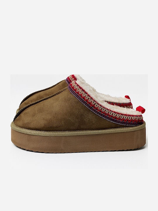 Γυναικείες παντόφλες χειμερινές - Nadia Lingerie