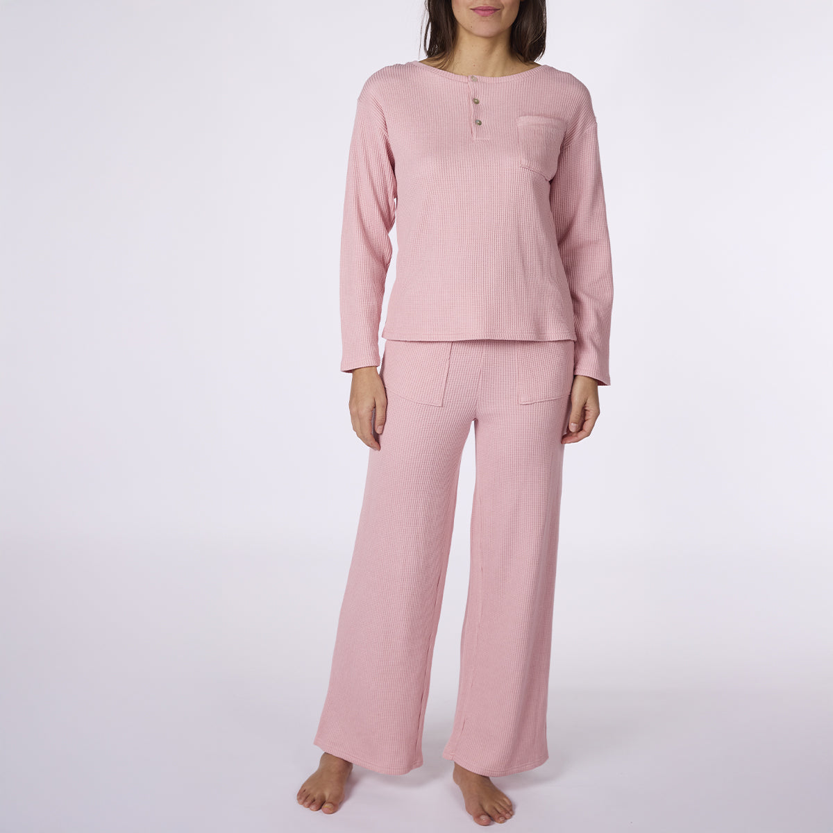 Χειμερινές γυναικείες πιτζάμες με πατιλέτα - Nadia Lingerie