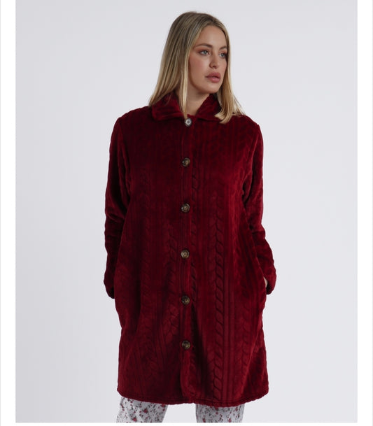 Ρόμπα μπορντό γυναικεία - Nadia Lingerie