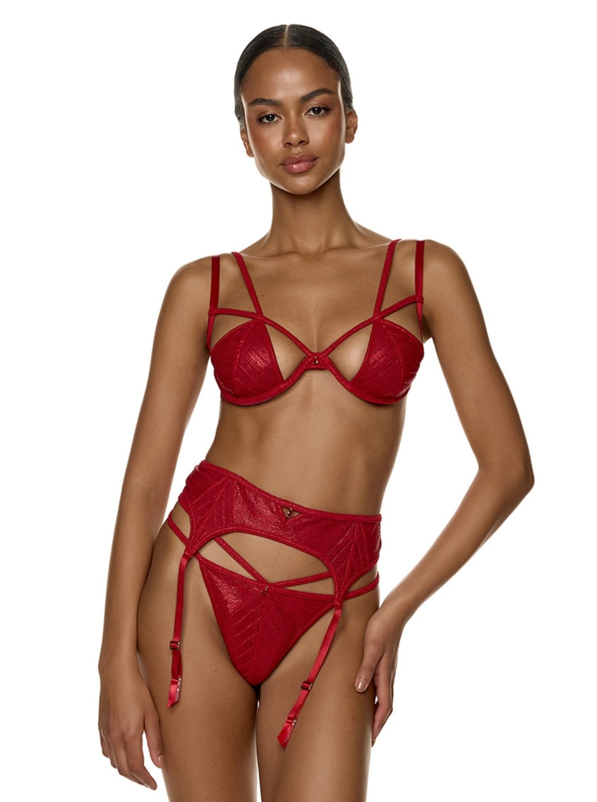 Olivia sexy ζαρτιέρες Med - Nadia Lingerie