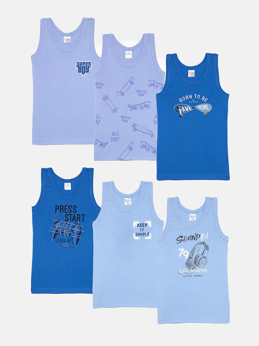 Pretty baby Παιδικά αμάνικα φανελάκια - σετ 3 τεμαχίων - Nadia Lingerie