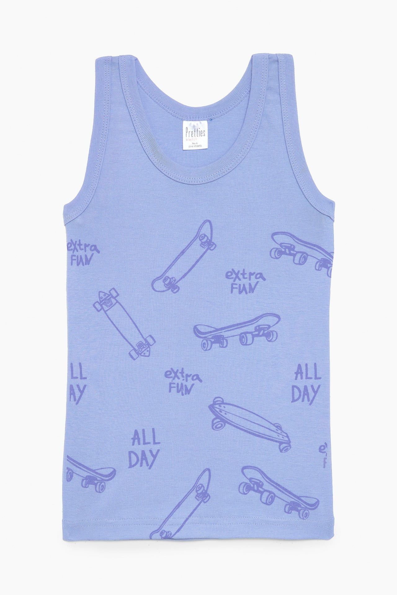 Pretty baby Παιδικά αμάνικα φανελάκια - σετ 3 τεμαχίων - Nadia Lingerie