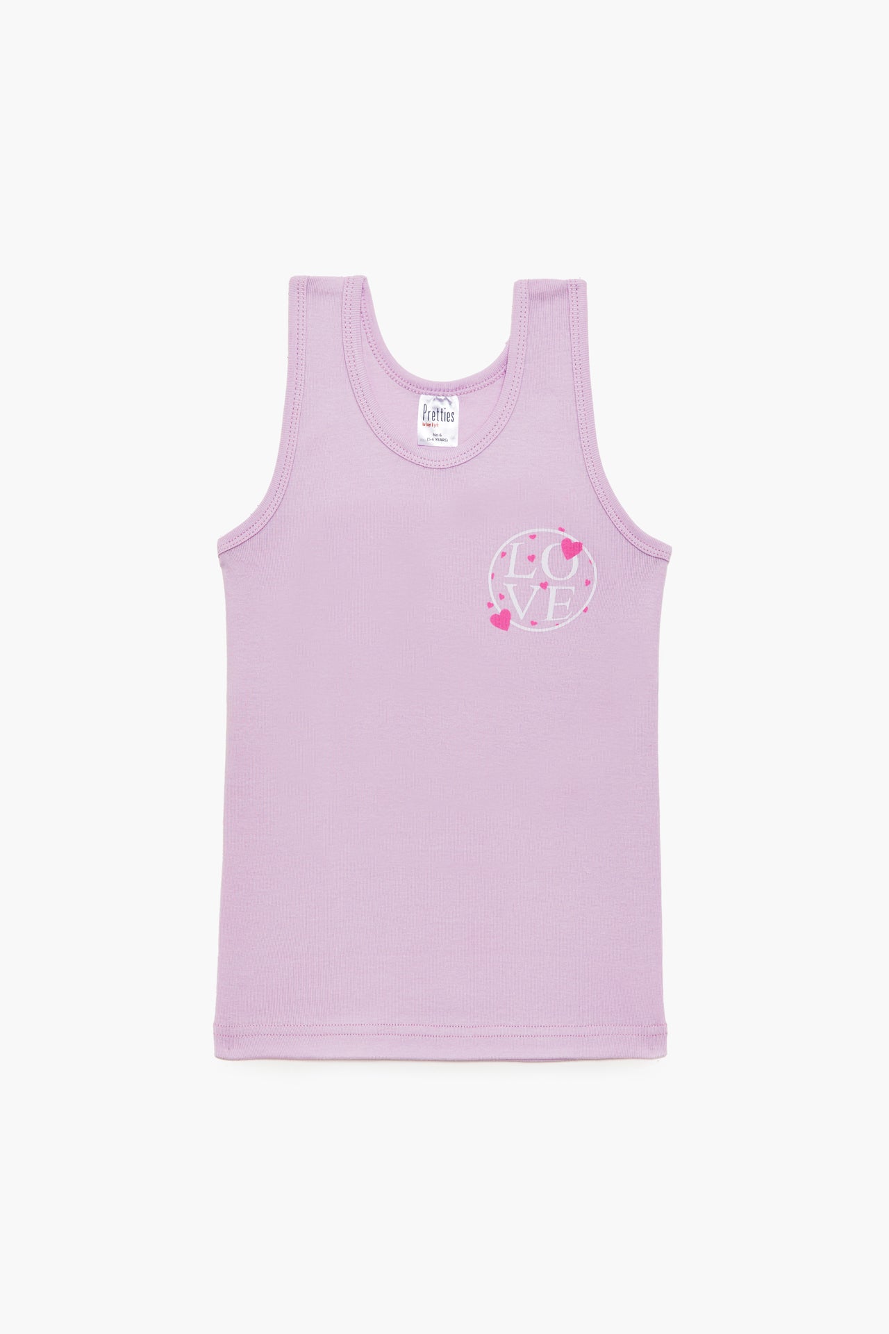 Pretty baby Παιδικά αμάνικα φανελάκια - σετ 3 τεμαχίων - Nadia Lingerie