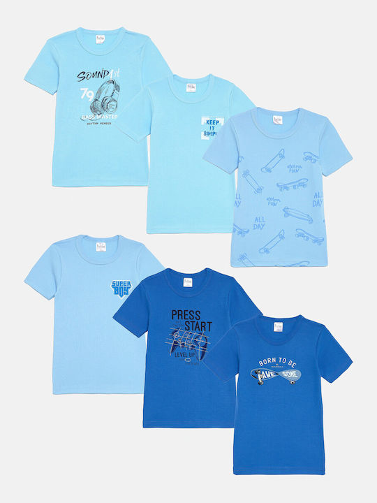 Pretty baby Παιδικά φανελάκια - σετ 6 τεμαχίων - Nadia Lingerie