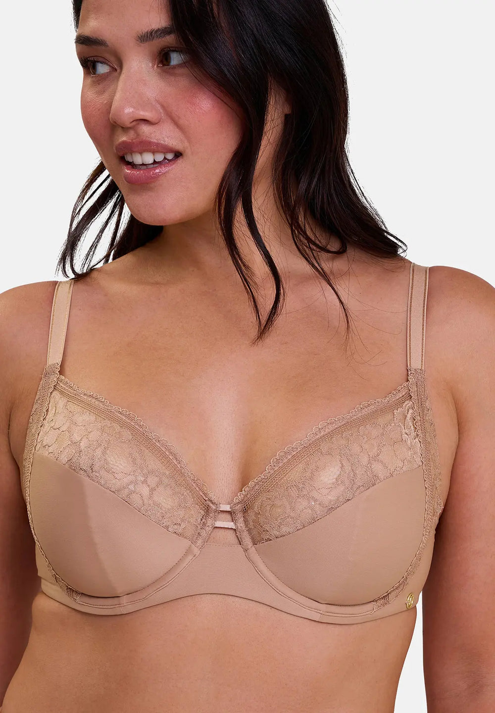 Sans Complexe| σατινε σουτιέν Lily cup C+D - Nadia Lingerie