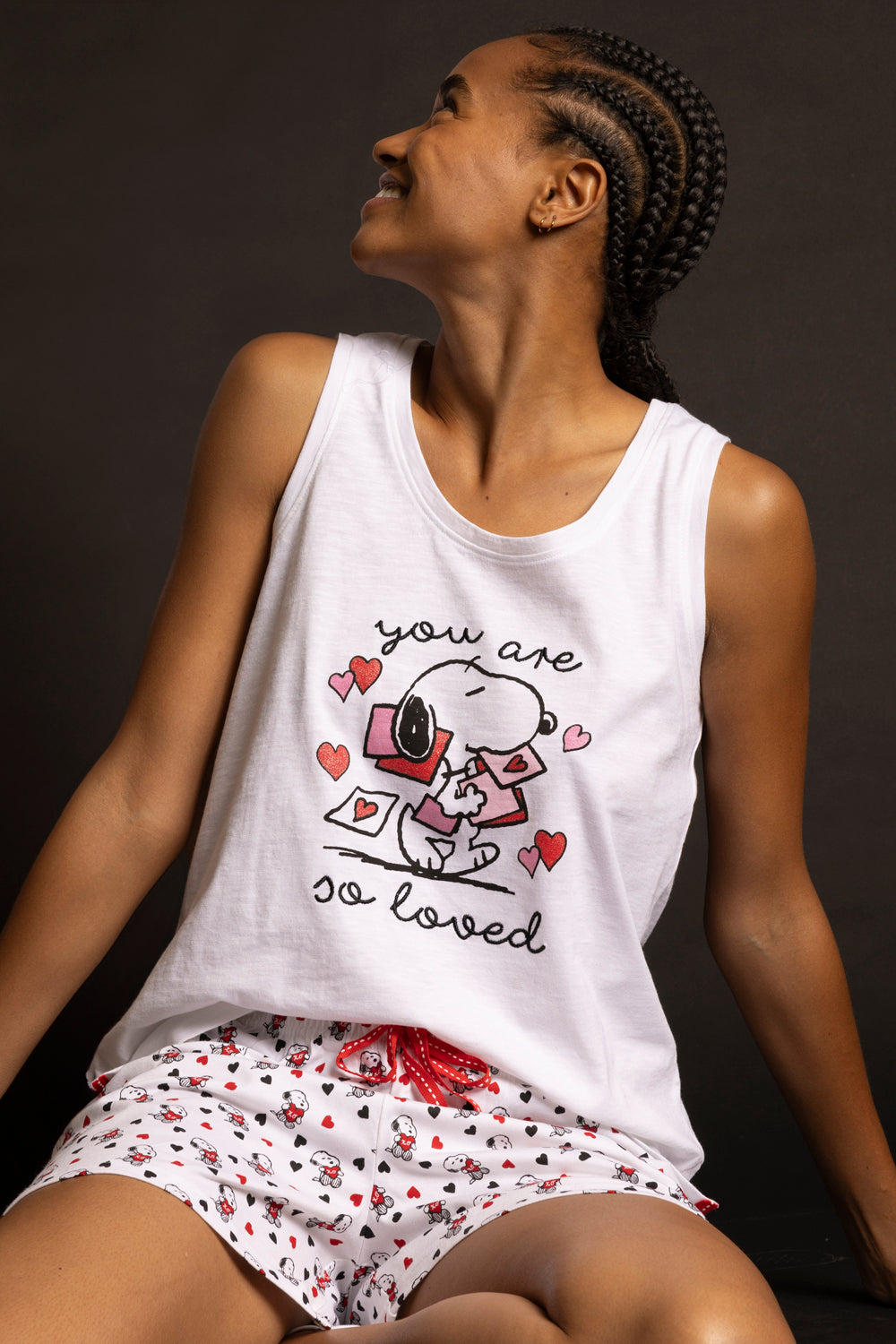 Πυτζάμες Snoopy γυναικείες - Nadia Lingerie