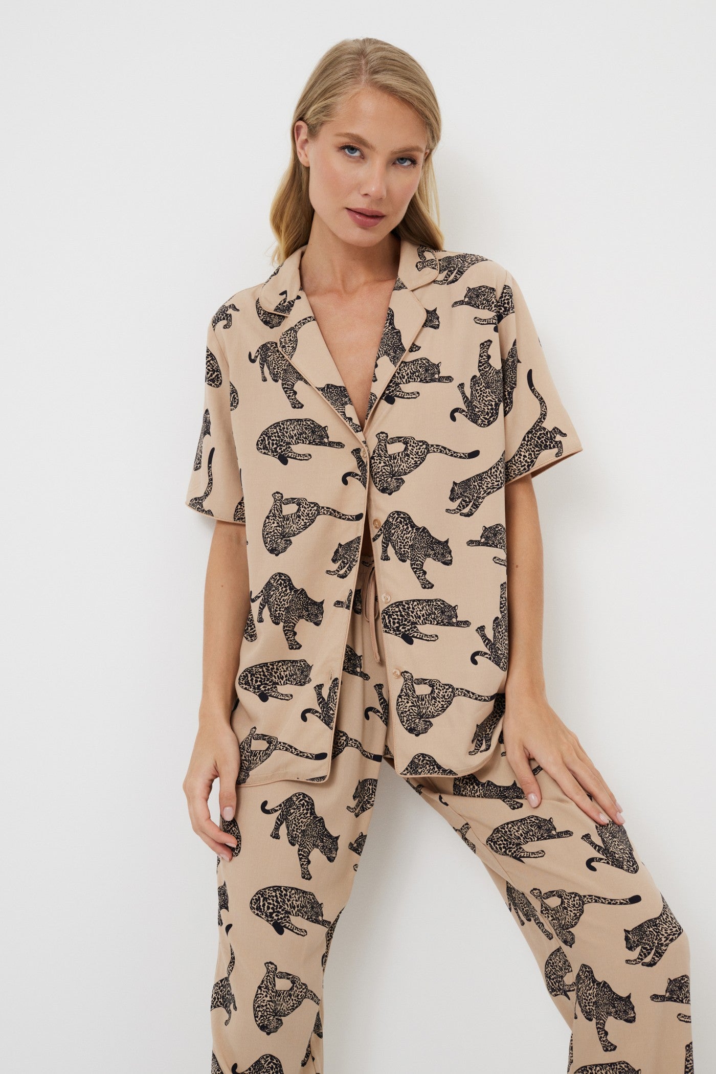 Soraya μακριές πυτζάμες by Aruelle - Nadia Lingerie