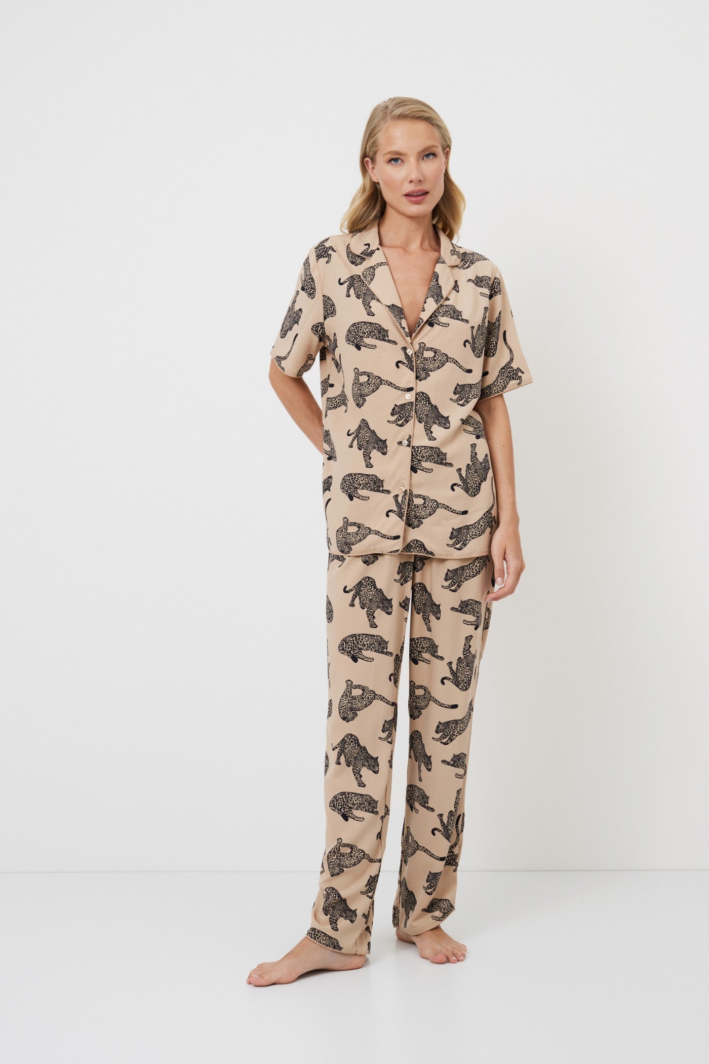 Soraya μακριές πυτζάμες by Aruelle - Nadia Lingerie