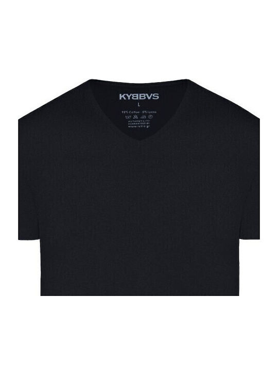 Ανδρική φανέλα κοντομανικη με V Kybbus - Nadia Lingerie