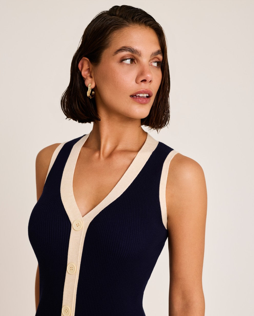 Φόρεμα παραλίας με κουμπιά Selmark - Nadia Lingerie