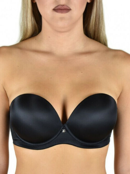 Strapless Σουτιέν Push Up με Μπανέλες