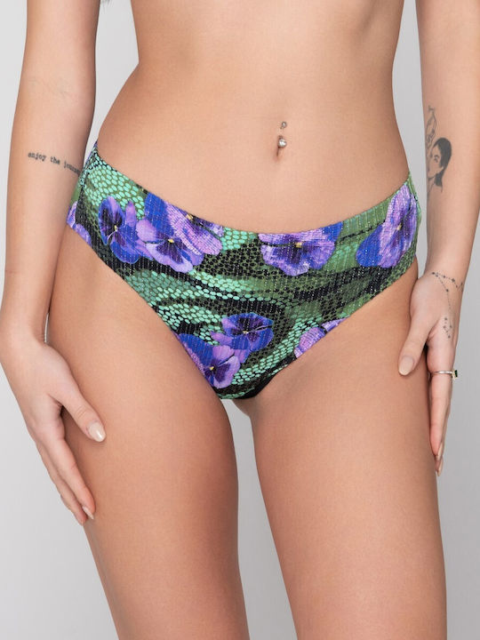 Tropical bikini bottom Luna Splendida