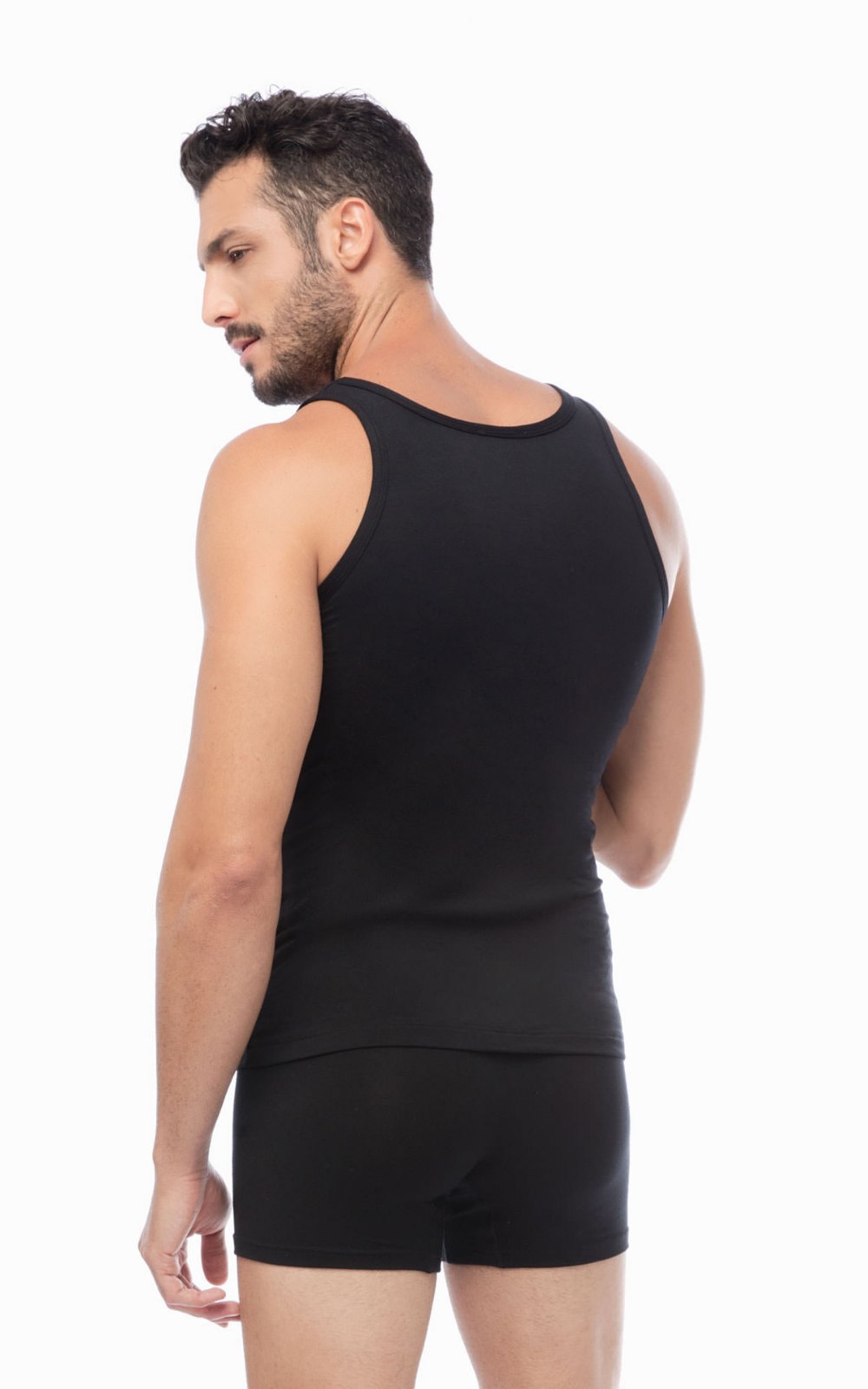 Ανδρική αμάνικη φανέλα modal Minerva - Nadia Lingerie