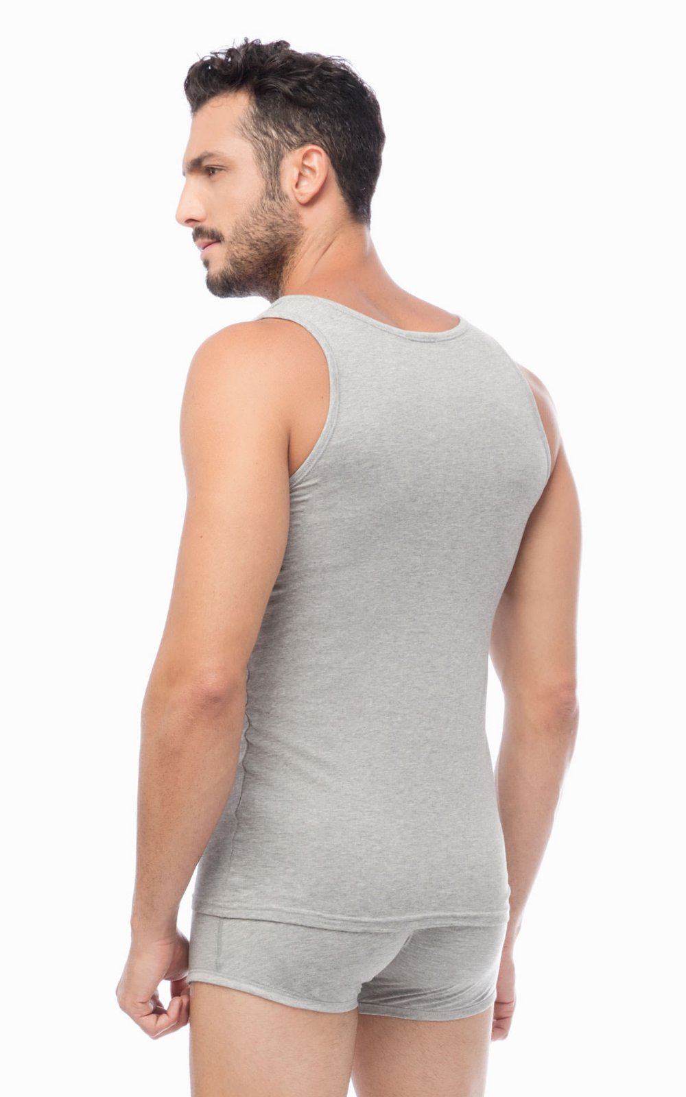 Ανδρική αμάνικη φανέλα modal Minerva - Nadia Lingerie