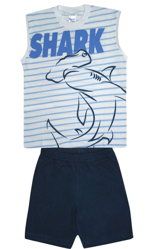 Πυτζάμα παιδική shark - Nadia Lingerie