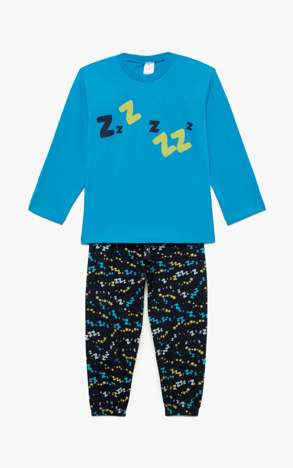 Παιδική πυτζάμα μπλε zzz - Nadia Lingerie